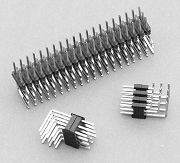 148 / 148-1 series - Pin Header Strips 90° Triple Row 03 to 120 Contacts Grid Pattem 2.54mm - Weitronic Enterprise Co., Ltd.